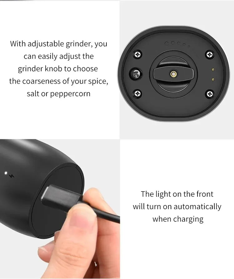 Elektrisk Pepparkvarn 2-pack