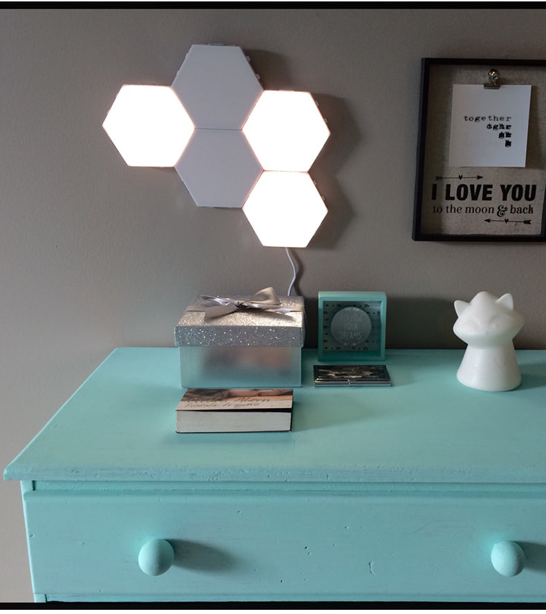 LED Hexagon Smart Lampa